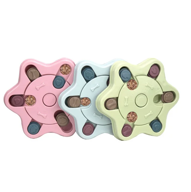 Advanced Treat Food Dispenser Dog Puzzle Toy Interactive Training Treats Dog Toys Pet Bowl Slow Feeder