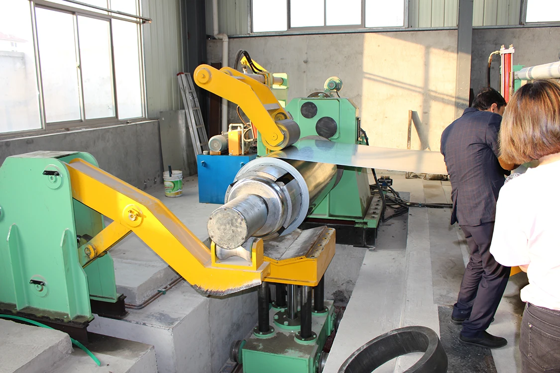 Wuxi famous brand steel coil cut to length line mini cut to length line