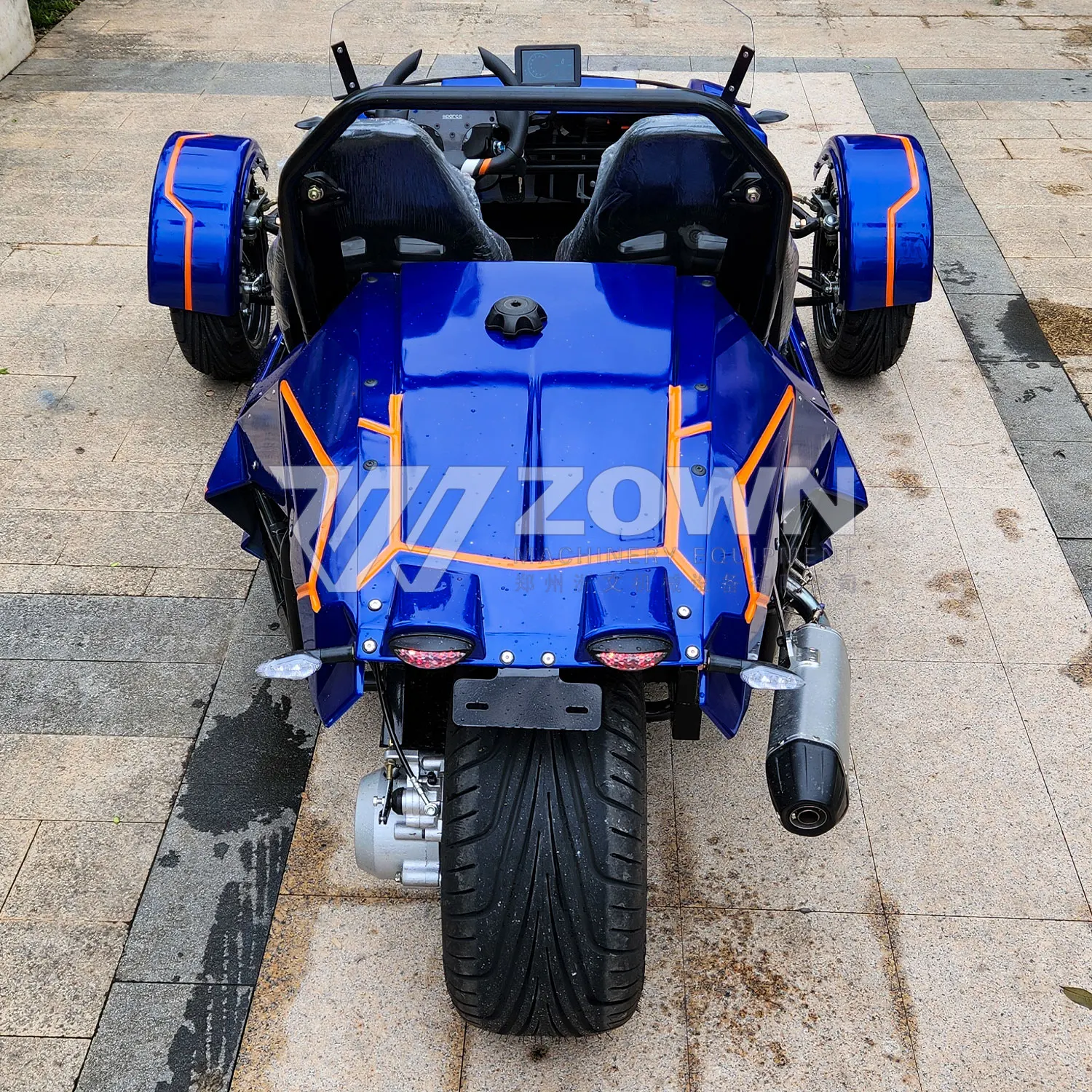 Индивидуальная Настройка 350cc китайский Реверсивный трехколесный велосипед трансформируемый суперкар ztr trike roadster 250cc винтажный автомобиль