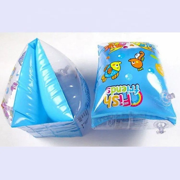 Inflatable swim children armbands floats baby swimming arm ring Light Floating Sleeves Swim Double Arm Ring