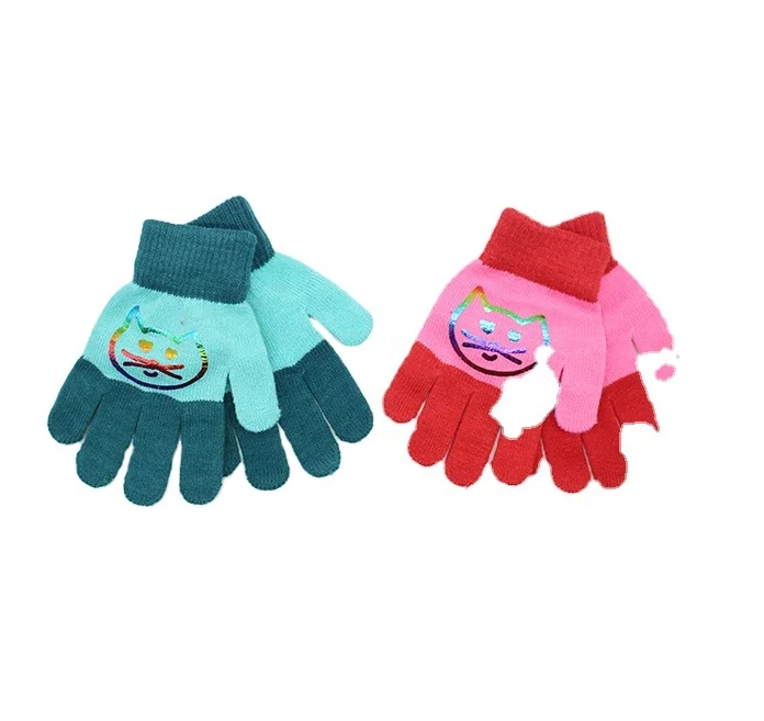 Wholesale cheap Colors Winter Warm Knitted  Gloves