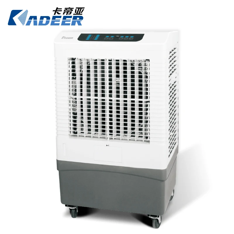 Silent Rotation Movable Desert Air Cooler Evaporative Cooling