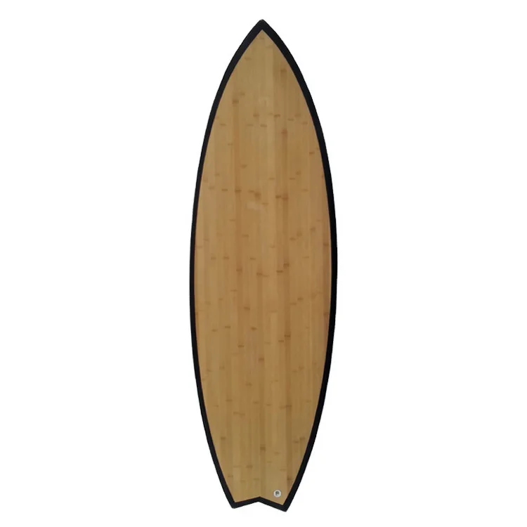 Top end best selling bamboo veneer fish surfboard