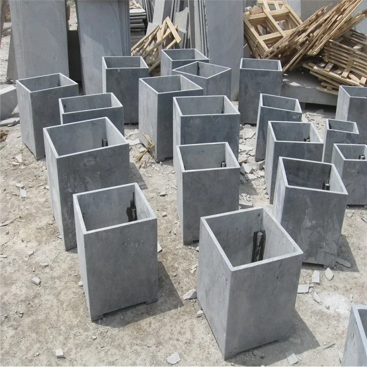 Decoration stone flower pot garden stone planter pots