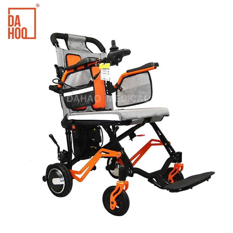 Cheap Lightest Weight Foldable Adult Medical Power Electric Wheelchair for Elderly Old People Handicapped Disabled