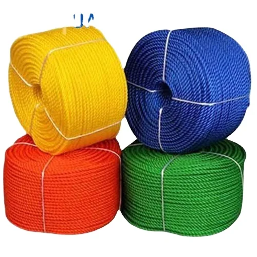 China manufacturer 3 strand 1-20mm twist rope nylon pp packaging rope