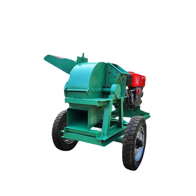 Original Factory Machine With 15hp Electric Wood Chipper