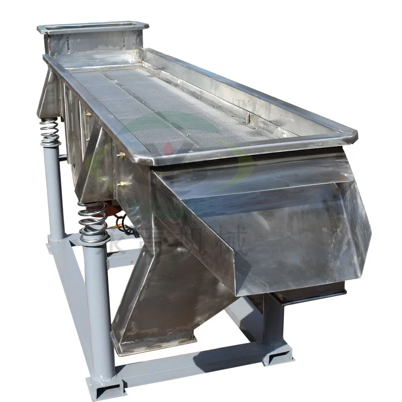 perforated round hole mesh sieve vibrator for potato chips