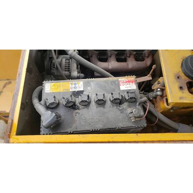 Used kawasaki wheel loader with superior stability and security