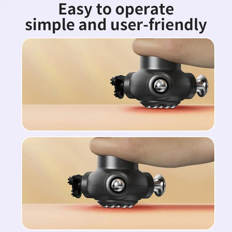 Rapid Release Pain Relief Massage 4 Built In Heads 3mm Low Amplitude Vibration Precisely Treatment Device