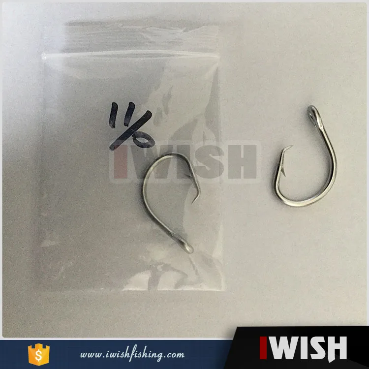 Factory Direct Strong Stainless Steel Light Wire 11/0 39960 Fishing Circle Hooks
