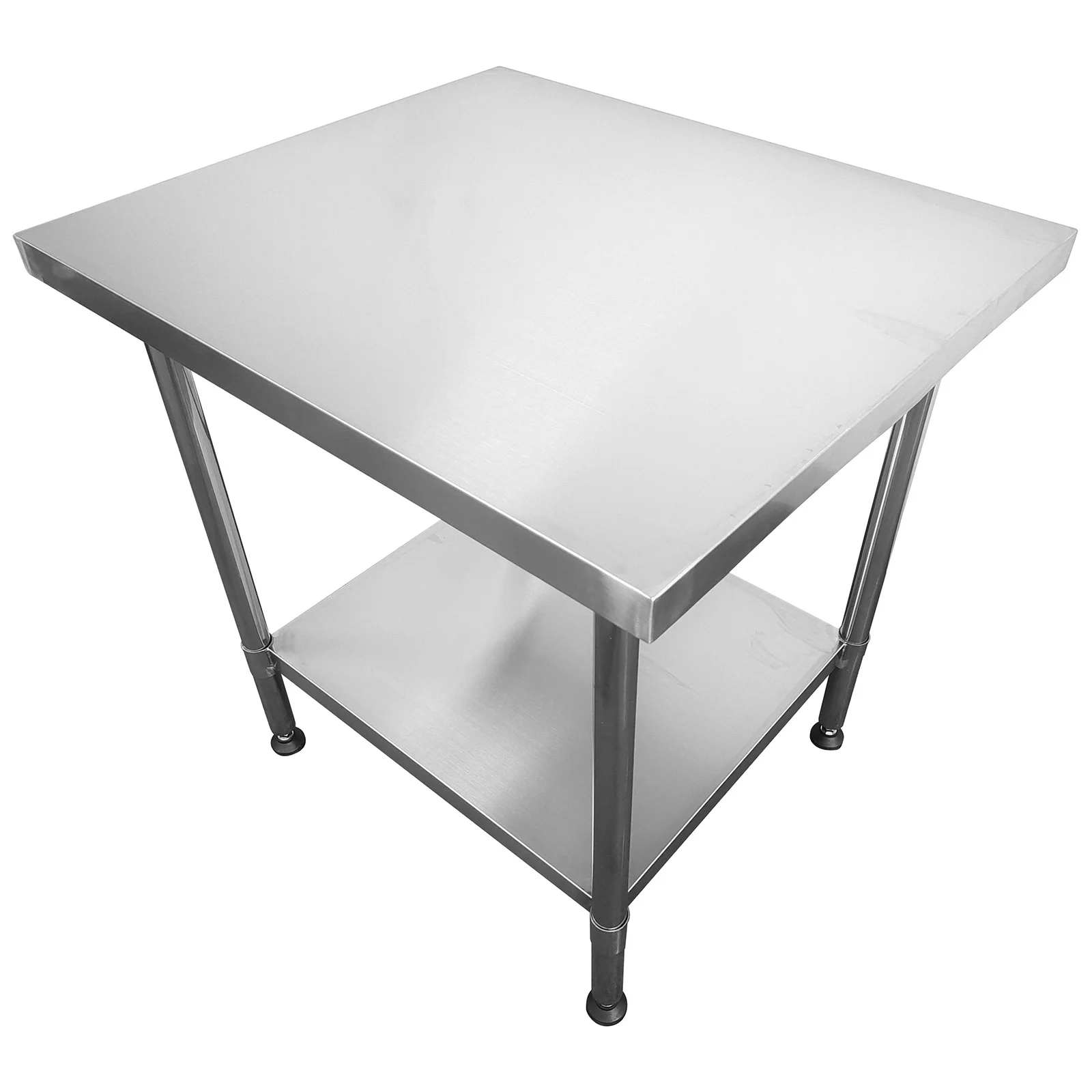 Factory Supply Restaurant Working Table Stainless Steel Work Table with Cators