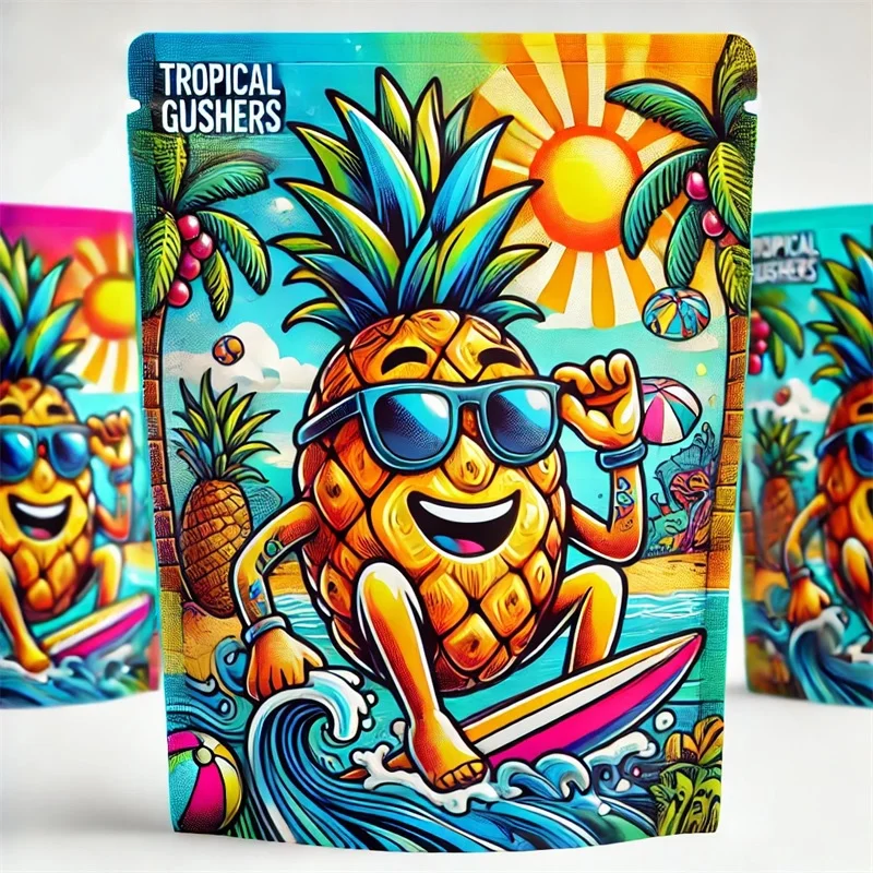 Wholesale Smell Proof Stand up Pouch Ziplock Food Packaging Doypack Custom Printed Mylar Bag