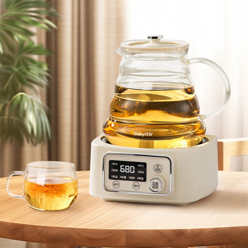 Home appliances touch glass electric kettle Teapot Tea maker Retro kettle boiler pot  water boiler, kettle, home electric kettle