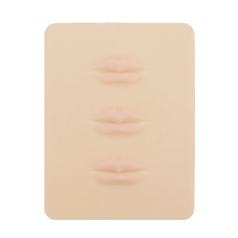 permanent makeup training lips silicone microblading 3d tattoo practice skin