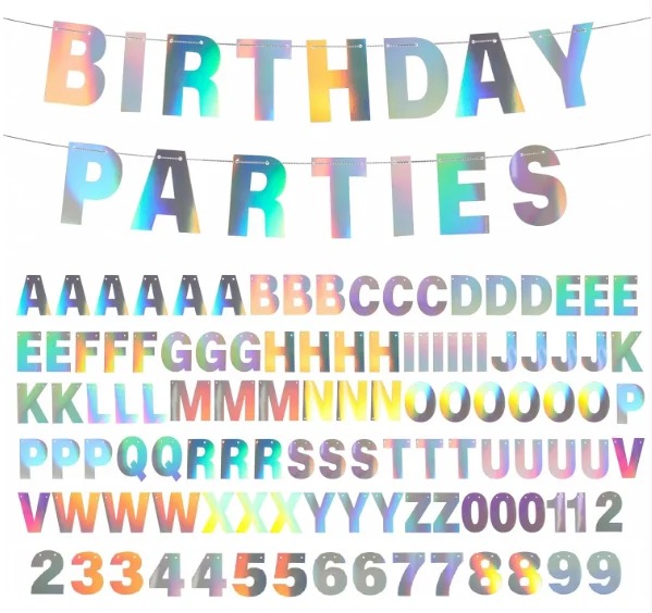 Merry Christmas glitter Banner Make Your Own Banner Custom Letter Personalized Kit Custom Banner for Christmas Birthday Party