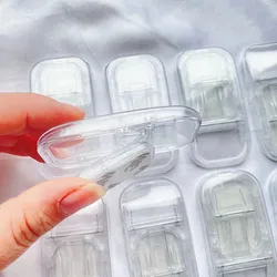 Wholesale push-pull invisible folding bracket Buckle phone buckle telescopic transparent bracket