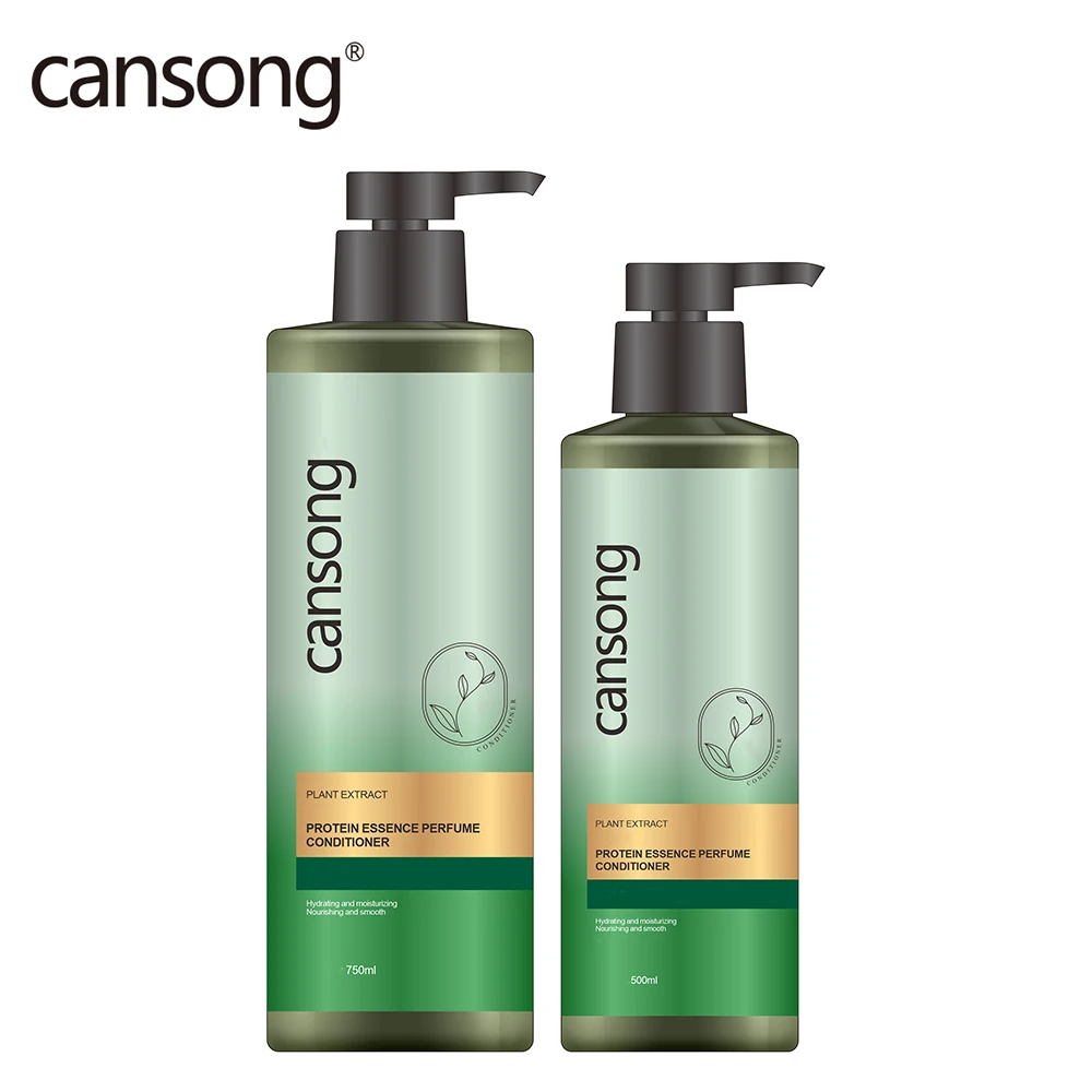 Cansong Rice Water Shampoo and rice water conditioner Private Label Organic Strength & Growth Hair Treatment Hair Care