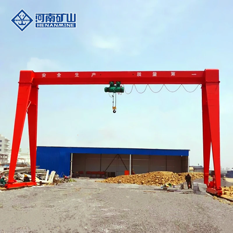 Henan Mine Indoor Mobile Gantry Crane 15 Ton Price