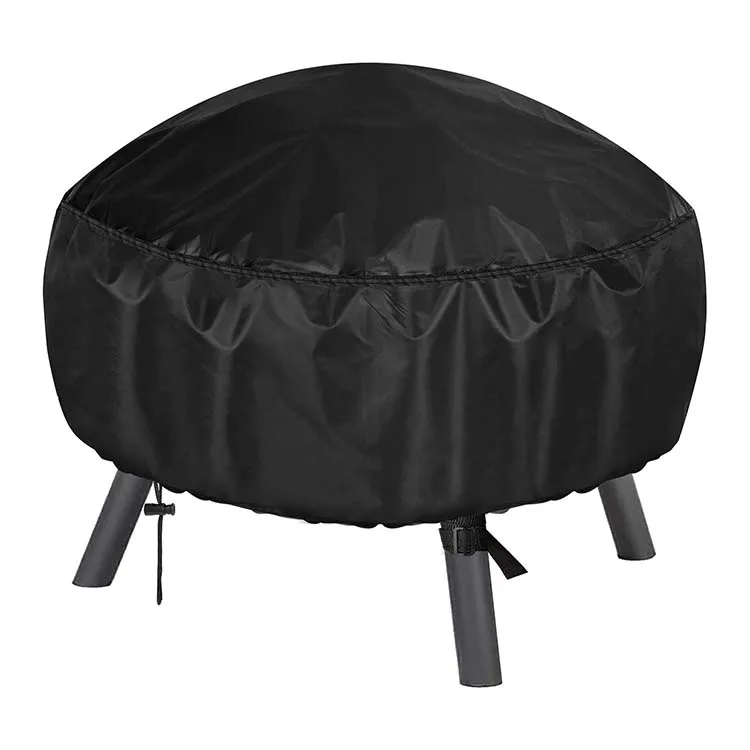 2022 Hot Sale Custom Size Patio Garden Outdoor Durable Waterproof Charcoal Snow Fire Pit Cover