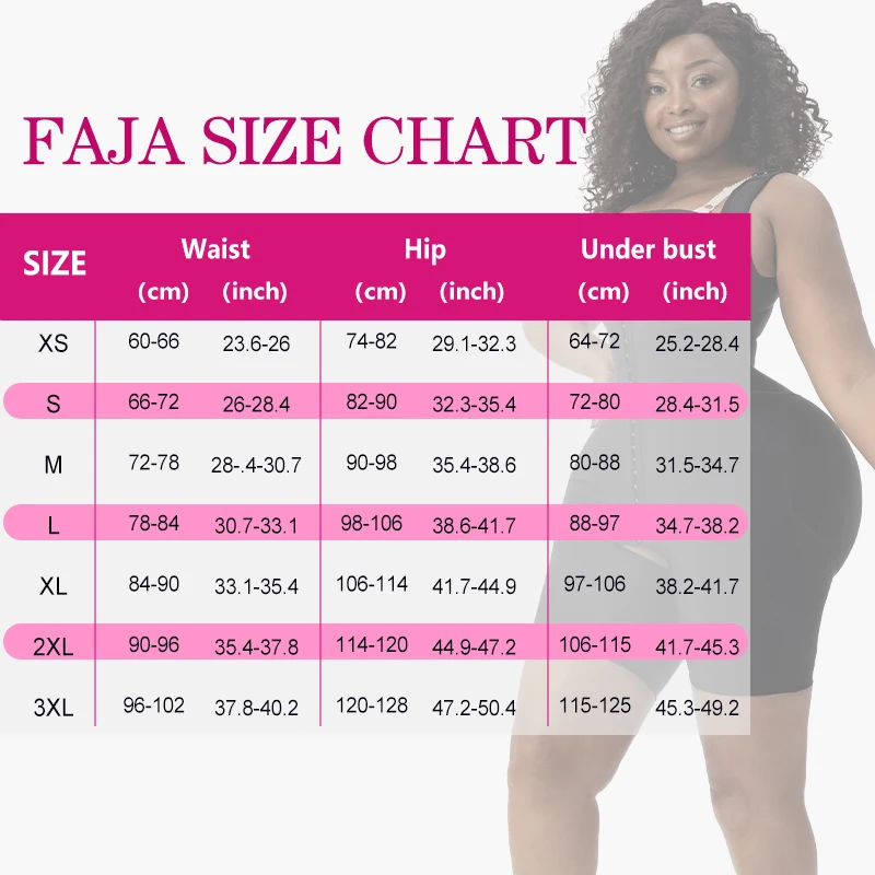 High Compression Garments 45% Spandex Post Op Bbl Shapewear Faja Colombiana Corset Butt Lifter Shaper Bodysuits