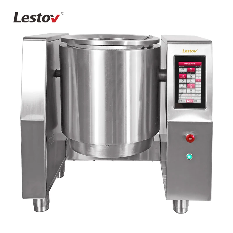 Lestov Automatic Cooking Machine Stir frying Food for Fast-Food Chain Restaurant Canteen