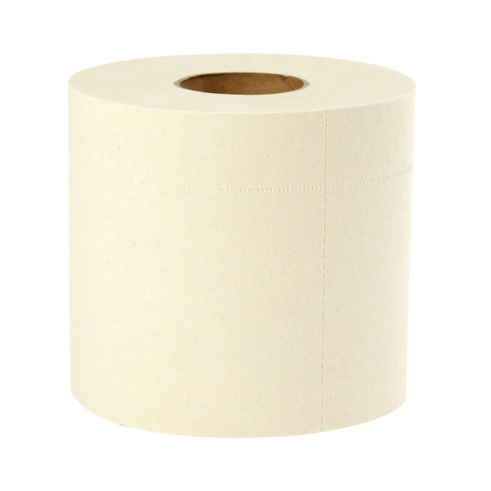 Горячая продажа Бытовая unbleached туалетная бумага бамбук целлюлозно-бумажной