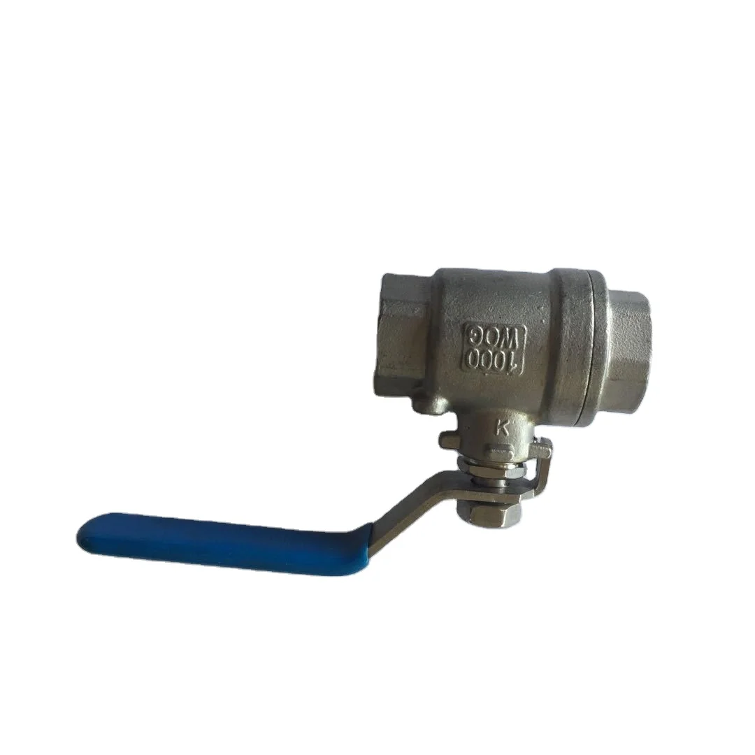 LIRLEE Durable BSPT NPT Female Thread Water Control Nickel Plated Forged Steel Ball Valve DN15