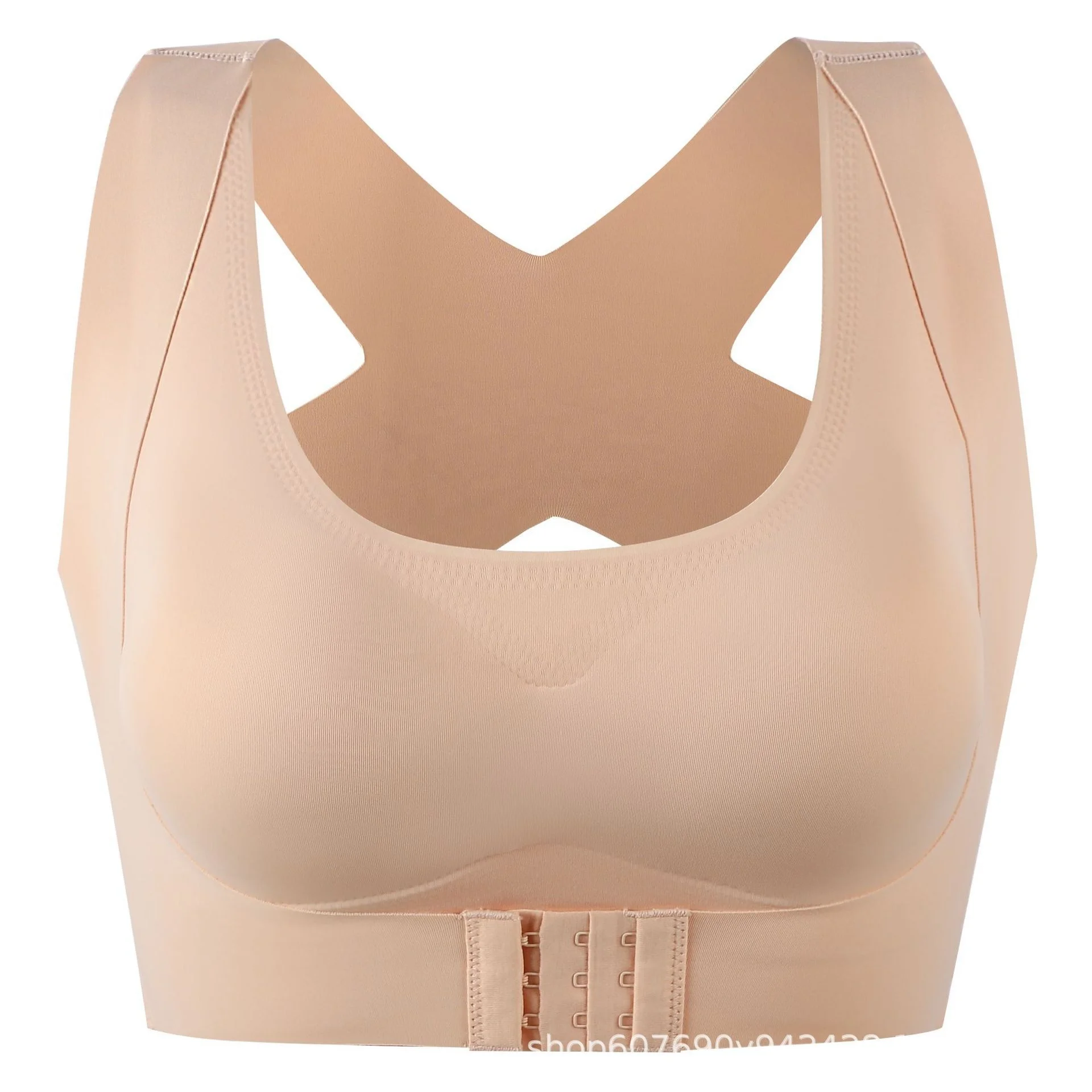 Quick Sell high-quality top-selling Female Posture Correction Front cover push-up Bra seamless adjustable posture Correction Bra