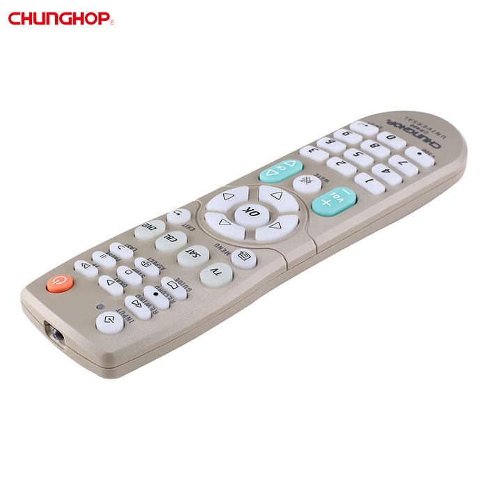 Универсальный пульт дистанционного управления Chunghop UR400 4 в 1 для ТВ/SAT/DVD/CBL инфракрасный телевизора с функцией