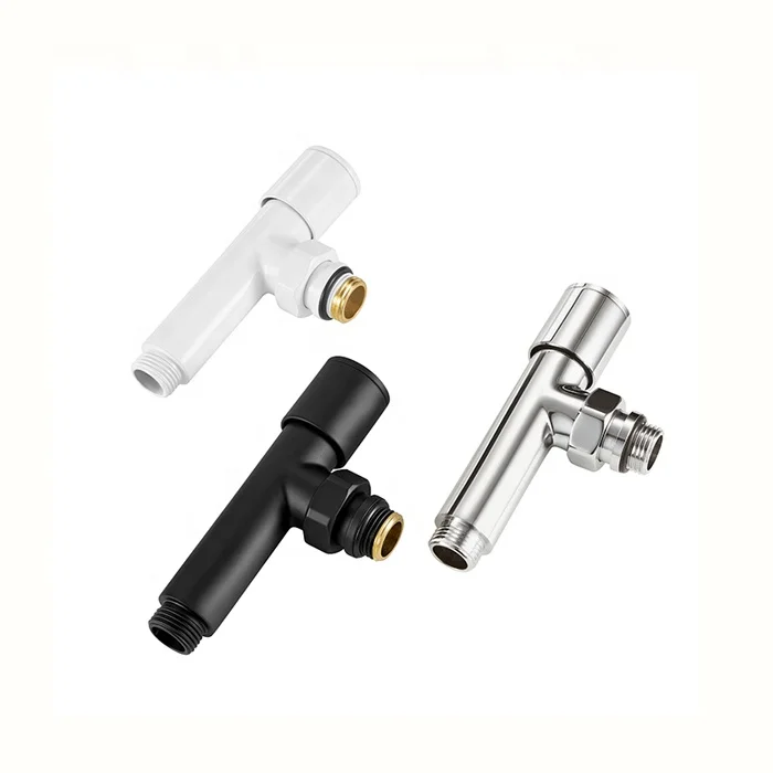 Factory Direct Supply Angled  Radiator Valves for Bathroom Towel Rail  BJ22008-J