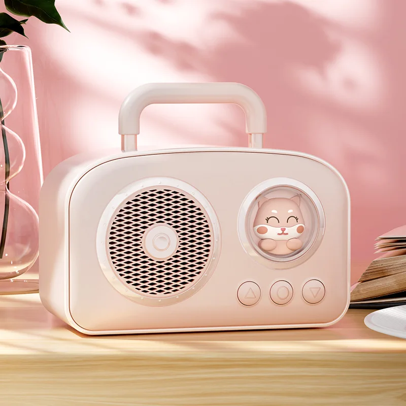 HiFi беспроводной 5 3 динамик с поддержкой FM 2 микрофоном (желтый)