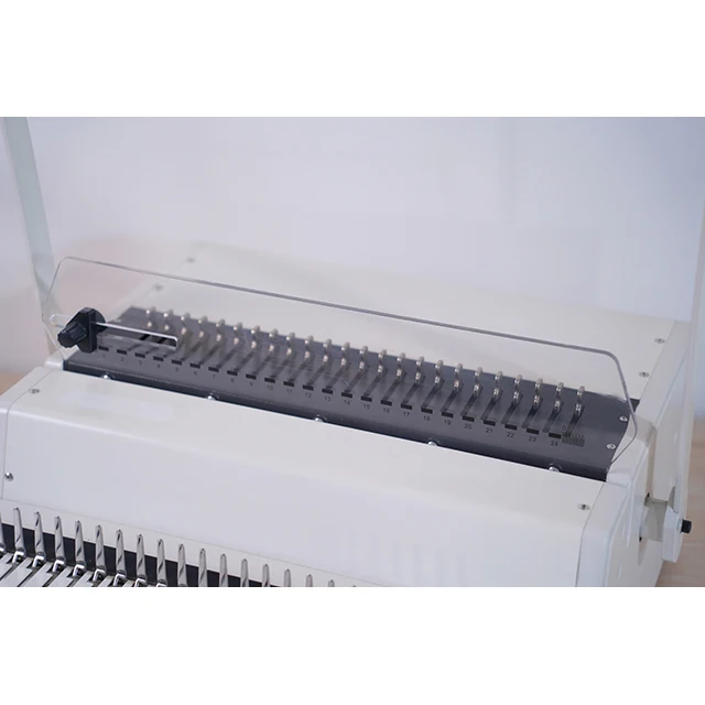 CM600A Document Booklet Exercise Book Paper Binding Machine 24 Holes Hardcover Book Binding Machine For Office