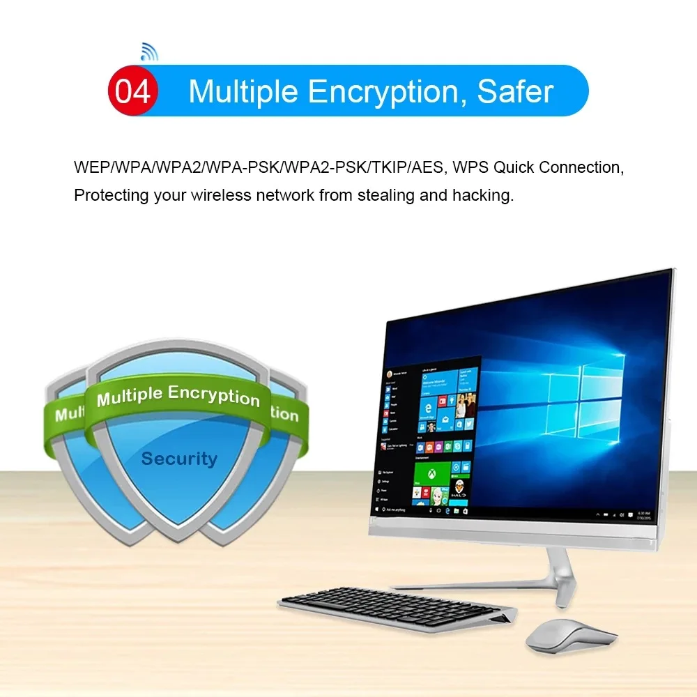 1200 Мбит/с 2 4G и 5 ГГц двухдиапазонный беспроводной USB Wi-Fi адаптер 802.11AC высокоскоростная сетевая карта для ноутбука настольного