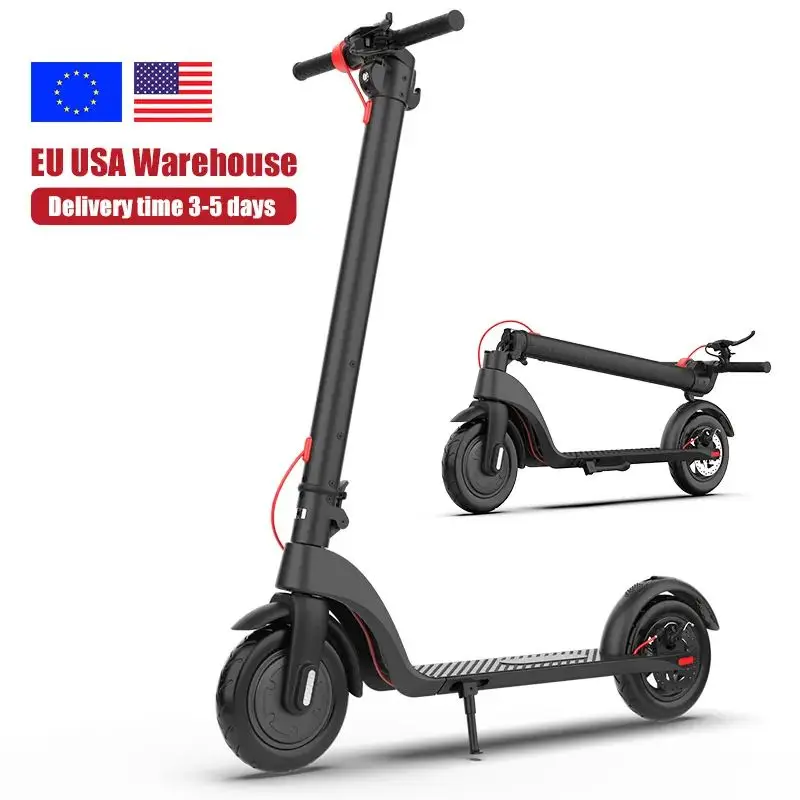 2023 best selling The U.S. EU warehouse extremely fast shipping 350W 36V 5ah 10-inch tires off-road air tires folding scooter
