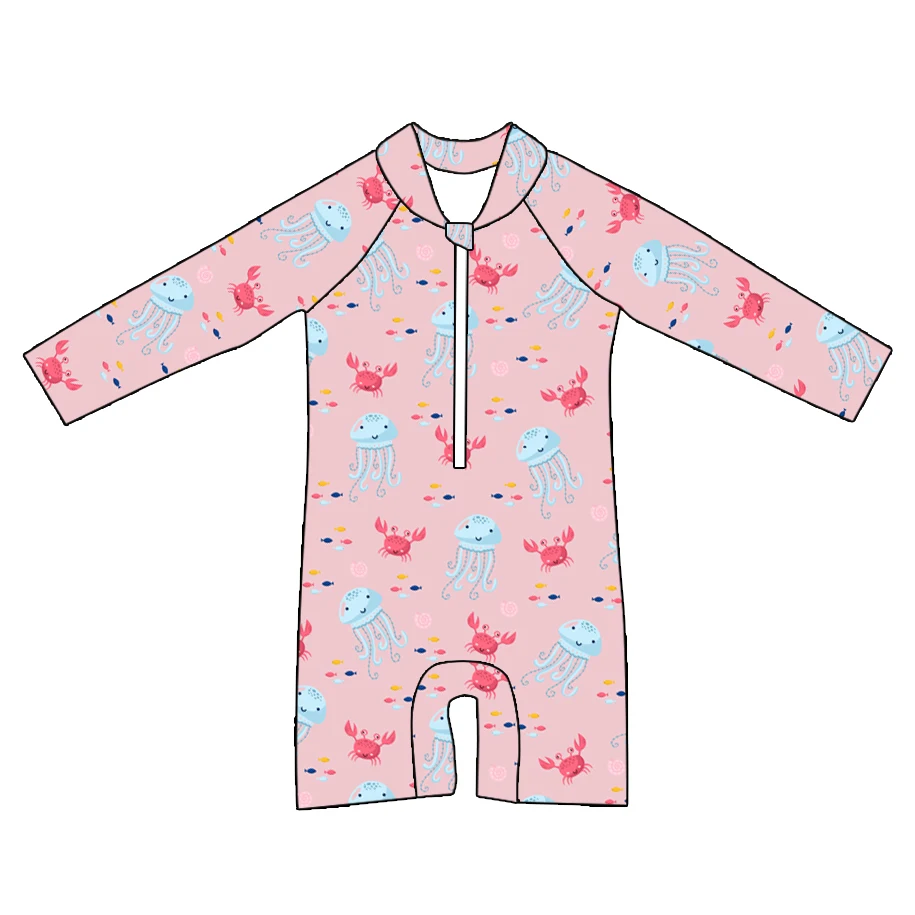 EezKoala One-Piece Swimwear for Infant Baby Boy & Girl 0-3 years, UPF50+ Rash Guard Perfect for Swimming