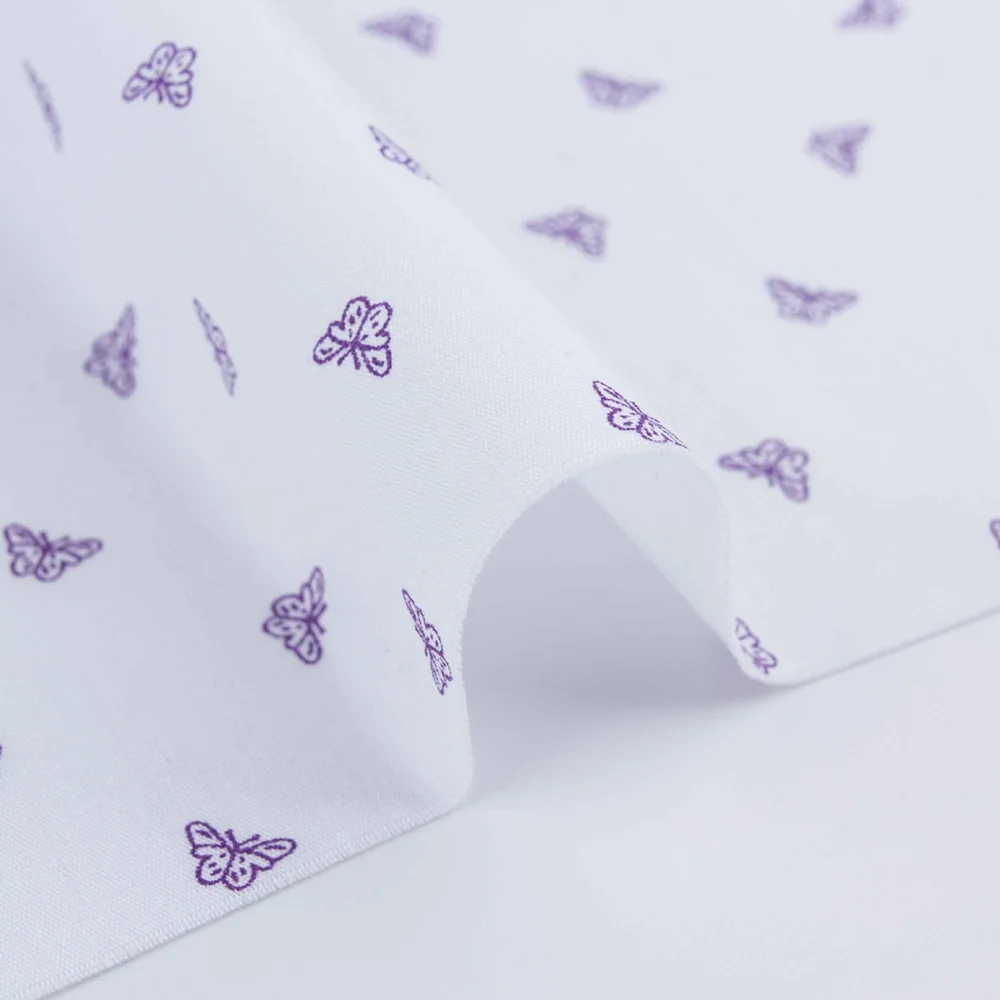 2024 Best hot sale recycled poly cotton 65/35 plain coated printed  fabric for casual shirt
