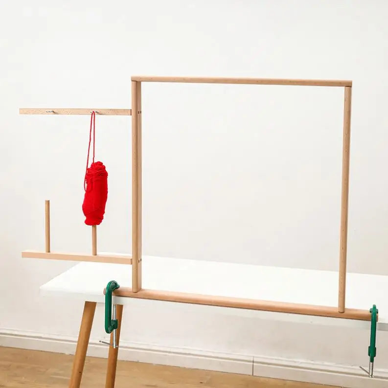 Plastic Easy Self Assembly Tufting Frame Handmade Wood Frames Solid Wood Tufting Frame Made In China