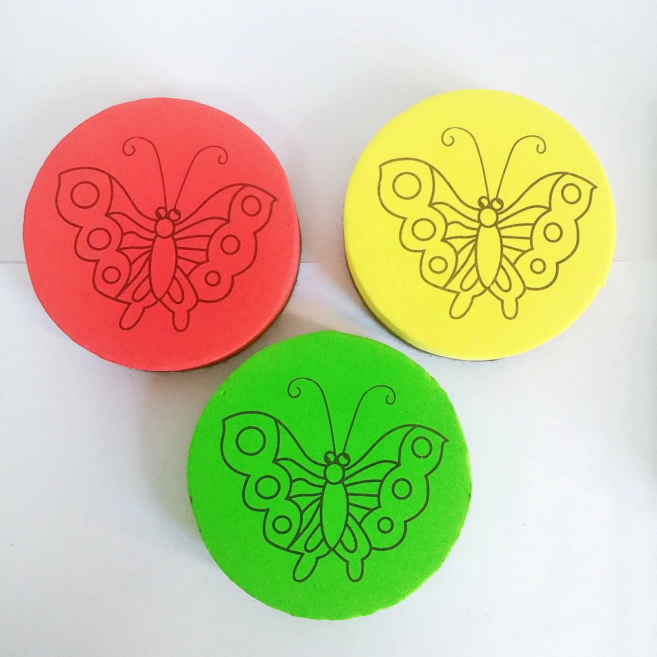 Factory Price Wholesale Whitebroad Mini Round Erasaer Cleaner