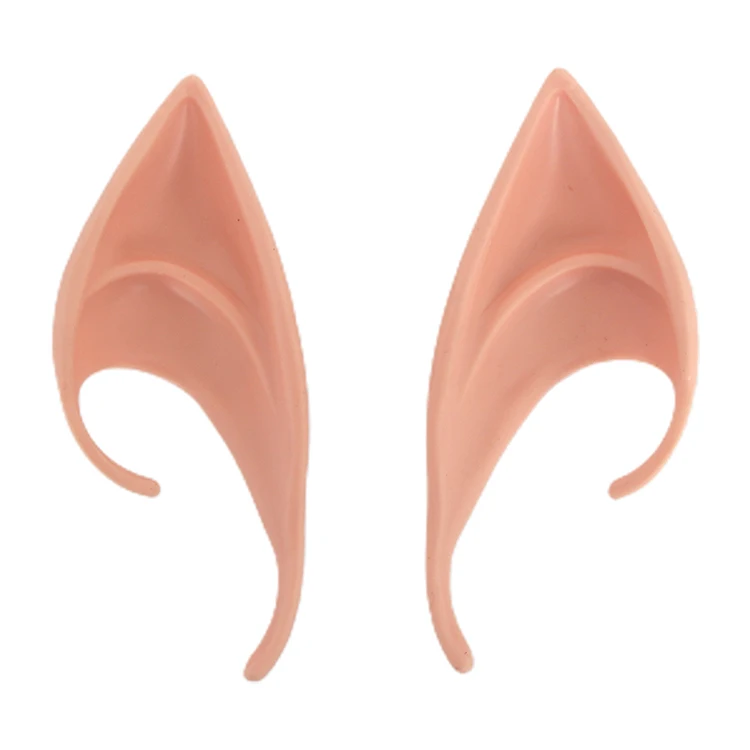 Plastic Elf Ears Gift Simulation Fairy Earrings Cartoon Cosplay Makeup Accessories