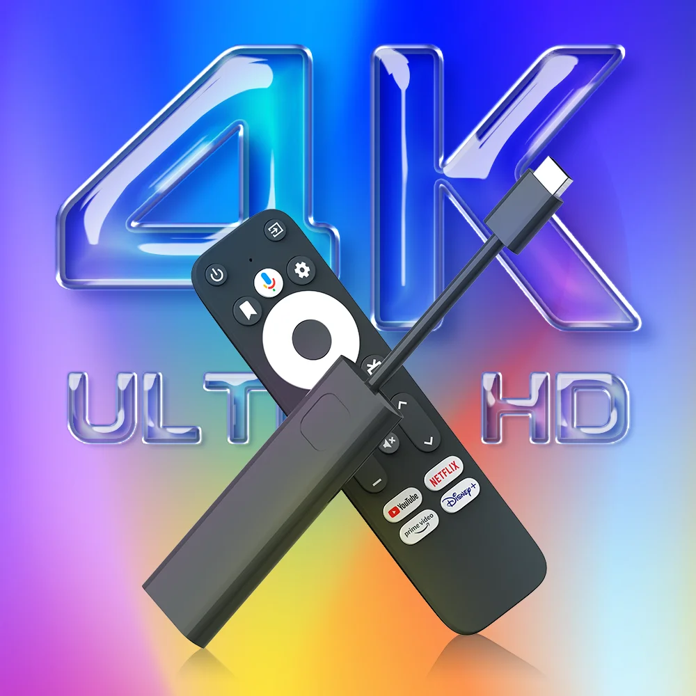 Google TV STICK GD1 Amlogic S905Y4 2 Гб 16 BT 5 0 Smart Сертифицированный Hdr плеер Android 4k Stick