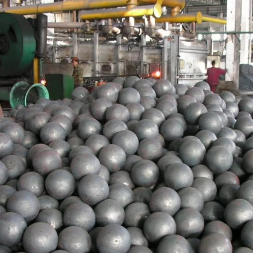 High Hardness 20mm 25mm 30mm 40mm 60mm 80mm Steel Forged and Casting Iron Ore Grinding Media Ball for Ball Mill