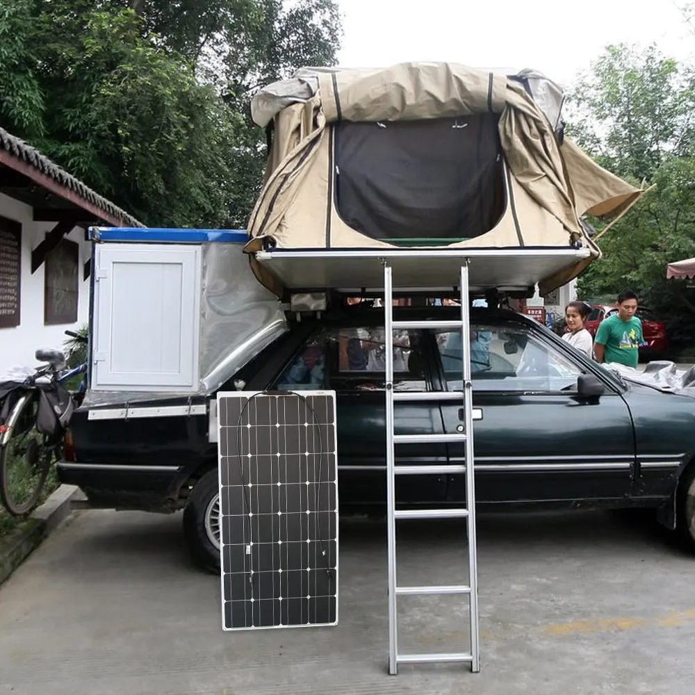 16V 100W Flexible Solar Panel System for yacht camping