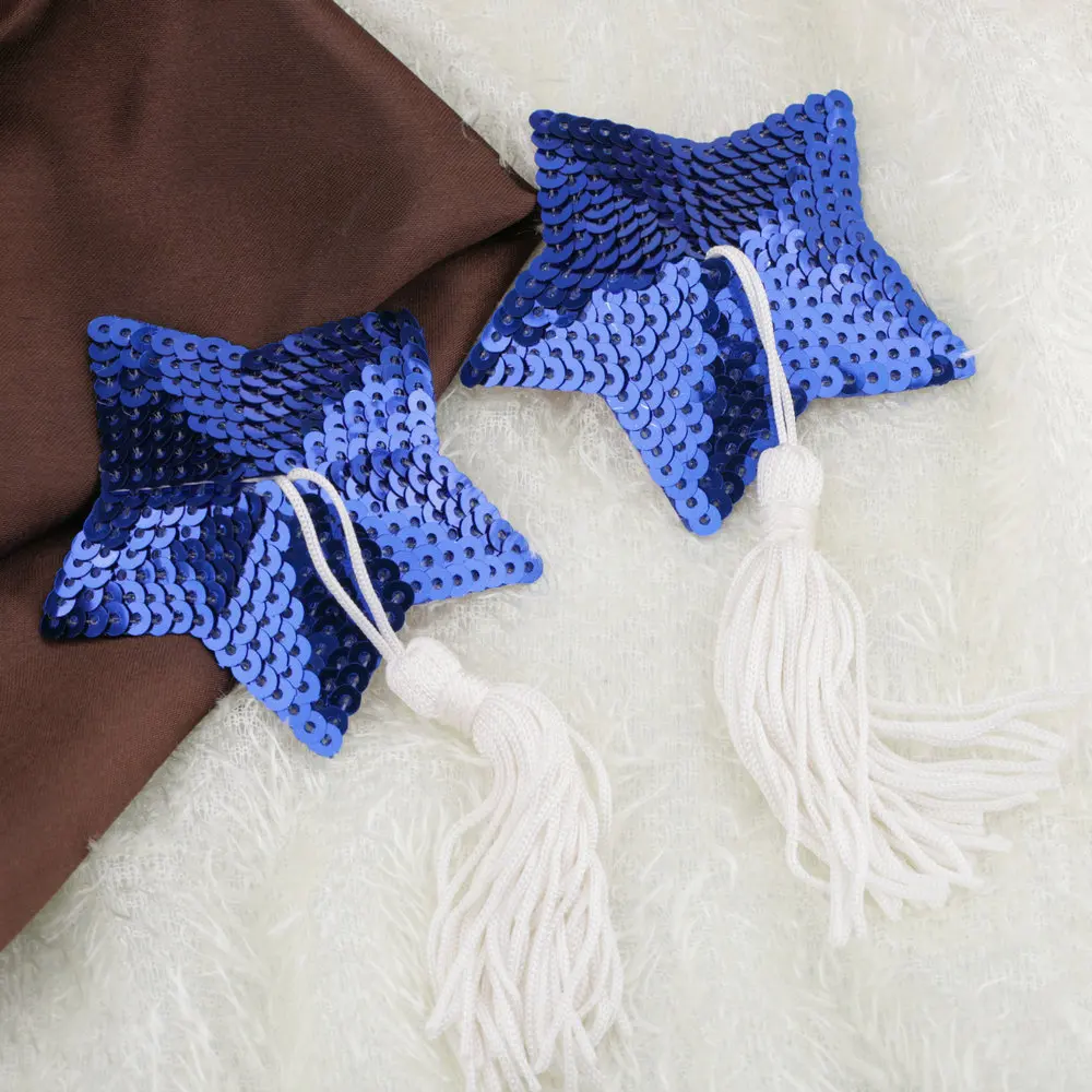 Medical Grade Adhesive Nipple Pasties Custom Intimate Sexy Nipple Pasties with Tassels