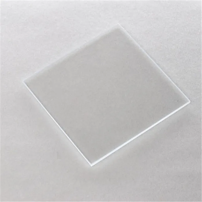 Factory CNC Cutting 0.1mm 0.21mm 0.3mm 0.4mm 0.5mm thin thickness Optical D263T Glass Wafer Substrate