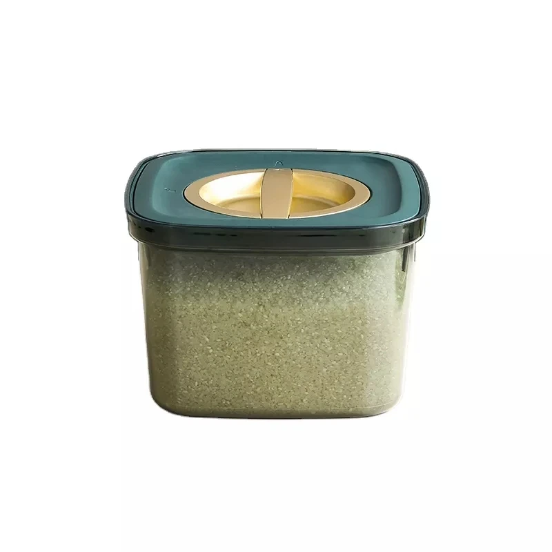2022 New Nordic light luxury rice barrel household insect proof moisture proof sealed rice tank grain rice box storage food grad
