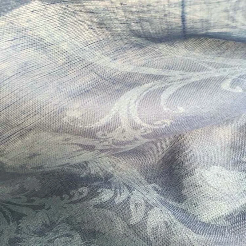 Clothing Print Fonesun-l477 100% Linen Choose from Existing Fabric or Customized Color Plain Organic Digtal Printed Flower Woven