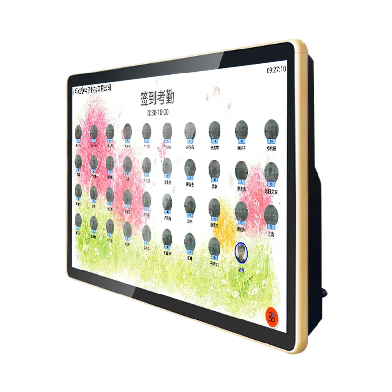 Wall Mount Advertising Smart Led Tv Totem Lcd Smart Touch 1080p Digital Video Player High Quality Digital Signage 55 Inch Metal