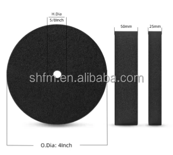 Replace 3M EXL wheel 2S8A FIN MED durable Nonwoven Nylon Polishing Disc 150*25*6.35 Unitized Disc Customized size grit available