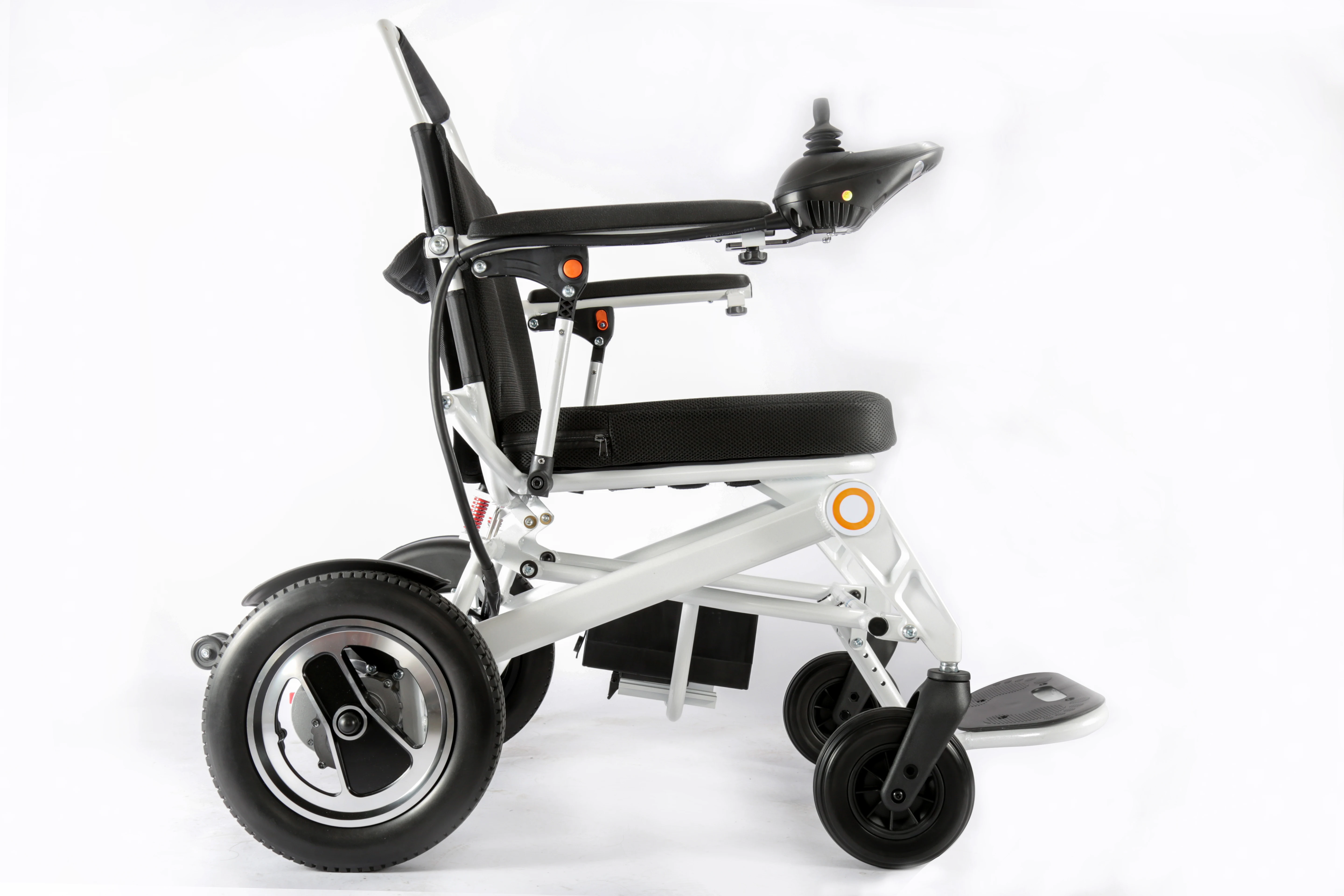 Цена Складная портативная электрическая инвалидная коляска для инвалидов